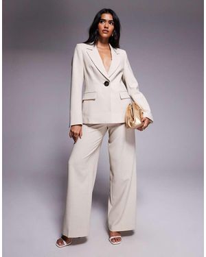 Forever New Pantaloni Da Abito Con Fondo Ampio - Viola