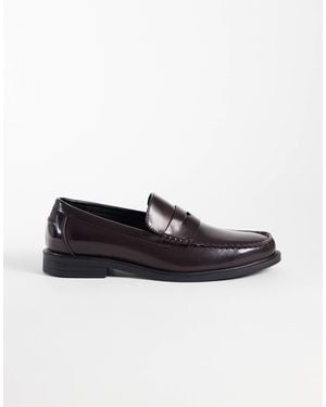 ASOS Penny Loafers - Red
