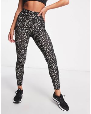 Pink Soda leggings - Black