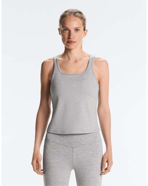 Oysho Evermove Square-neck Tank Top - White