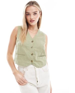 Threadbare Gilet - Vert