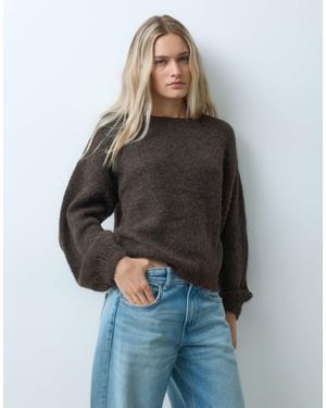 ONLY Nur lockerer strickpullover - Grau
