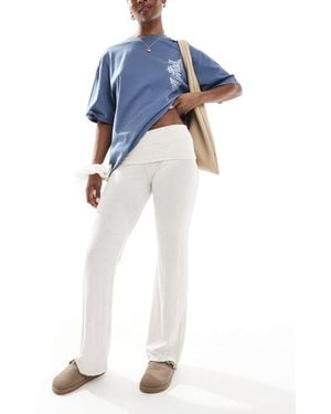 Cotton On Sleep Recovery Roll-waist Lounge Pants - Blue