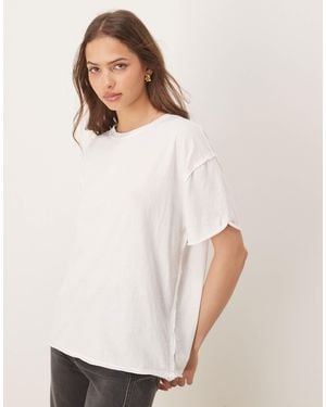 Free People Nina Oversized T-shirt - White