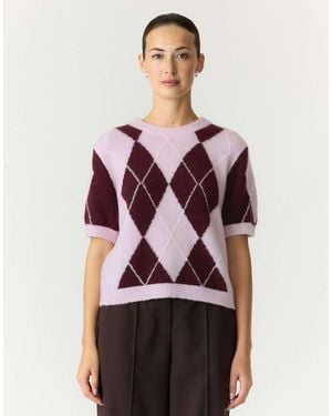 Y.A.S Jersey En Lila Pálido-Morado