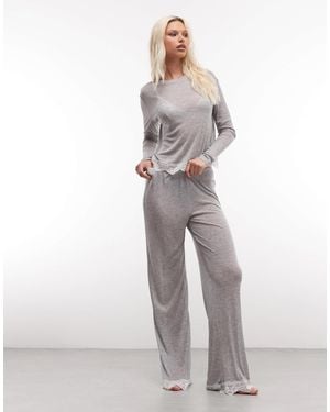 ASOS – halbtransparente hose - Grau
