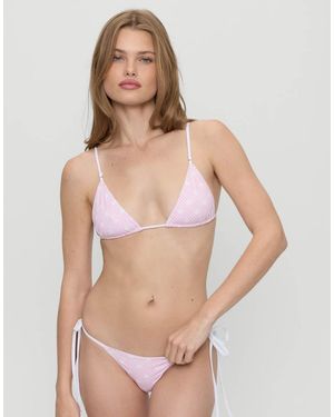Frankie's Bikinis Mackenzie Reversible Bikini Bottom - Natural