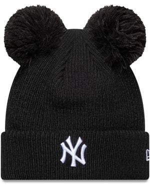 KTZ – ny yankees – gerippte strickmütze - Schwarz