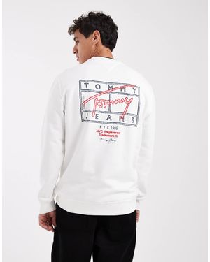 Tommy Hilfiger – sweatshirt - Weiß