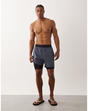 Speedo 16" Volley Swim Short With Liner - Blue