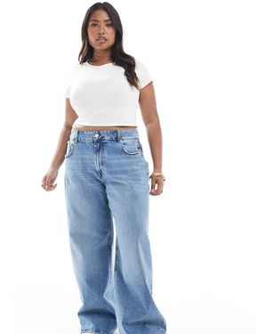 ONLY Juicy Wide Leg Jeans - Blue