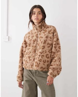 Noisy May Fleece - Brown