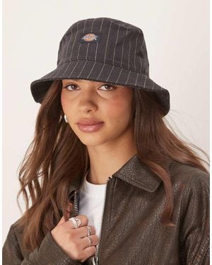 Dickies Cappello Da Pescatore A Righe - Marrone
