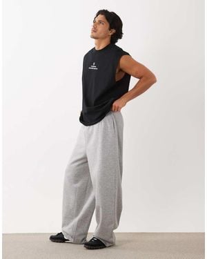 ASOS Oversized Balloon Joggers - White