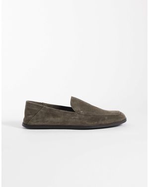 Mango – loafer aus 100% wildleder - Braun