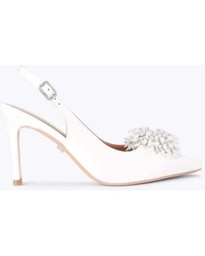 Carvela Kurt Geiger Lucia Heeled Shoes - White