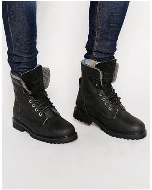 Wrangler Aviator Boots - Black