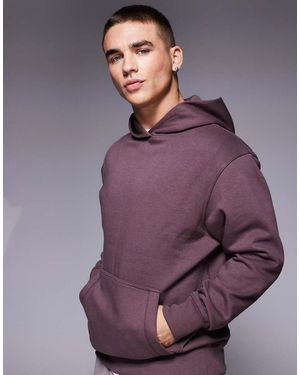 River Island Essential Hoodie - Purple