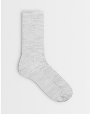 & Other Stories Chaussettes en laine es - Blanc