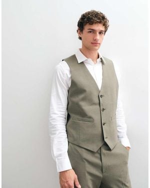 ASOS Slim Suit Waistcoat - Grey