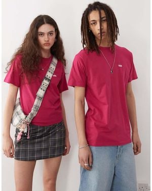 Vans Left Chest - Rosso