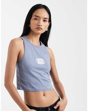 Vans Oval Logo Tank - Blue