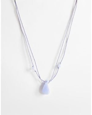 TOPSHOP Ottie Collana - Bianco
