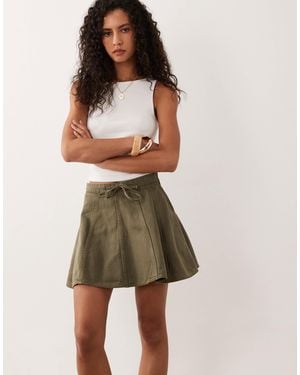 ASOS Flippy Mini Skirt - Green