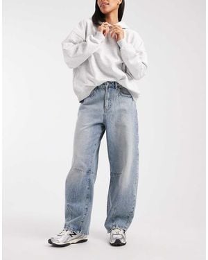 Cotton On Curvy Barrel Jean - Blue