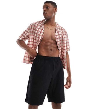 Jack & Jones Plisse Short - Red