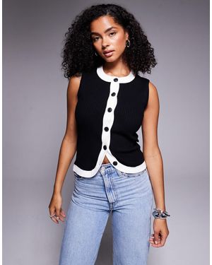 River Island – strickoberteil - Blau