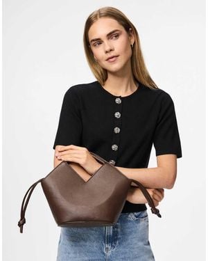 Pieces Crossbody Bag - Black