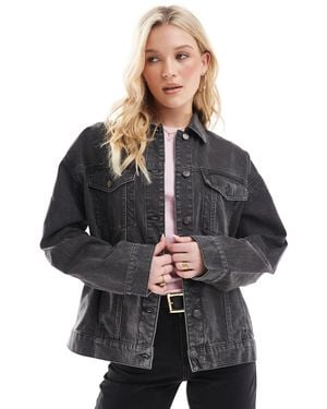 ASOS Oversize 90's Denim Jacket - Gray