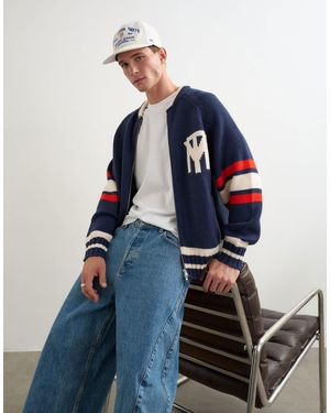 TOPMAN Cardigan - Blau