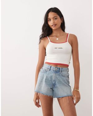 Rip Curl – mehrlagiges, kurzes strand-camisole - Blau