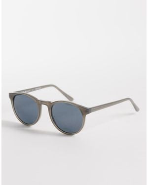 A.J. Morgan Grad School Round Sunglasses - Grey