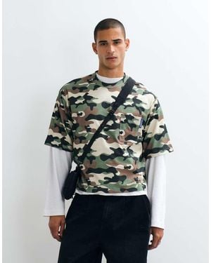 Collusion Boxy Tee - Green