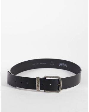 Levi's – two horse – ledergürtel - Schwarz