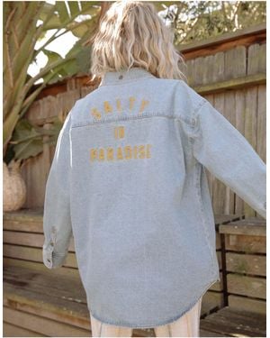 Billabong Salty Blonde Denim Shirt - Blue