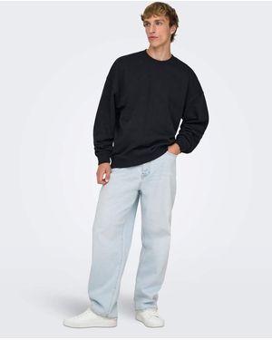 Only & Sons Loose-Fit Jeans - Blue