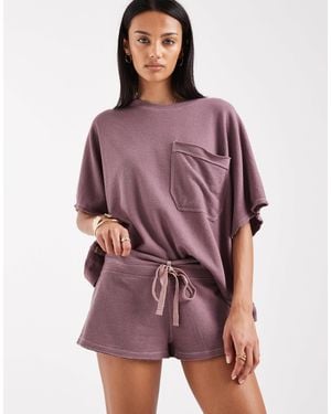Free People Intimately Fp Staycation Sleep Shorts - Purple