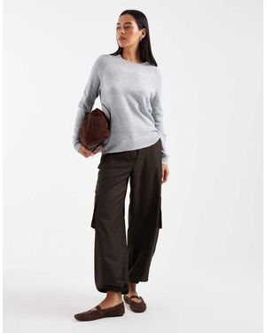 ONLY Crew Neck Jumper - Grey