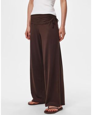 Pieces Broek - Bruin