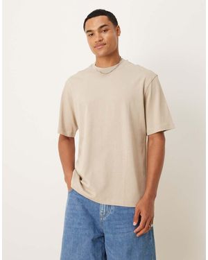 Mango 100% Cotton Relaxed T-Shirt - Blue