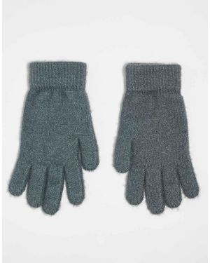 Monki Hairy Gloves - Blue