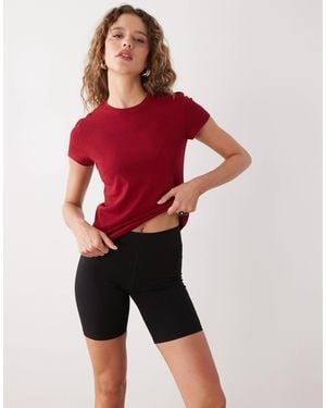Weekday Jersey Shorts - Red