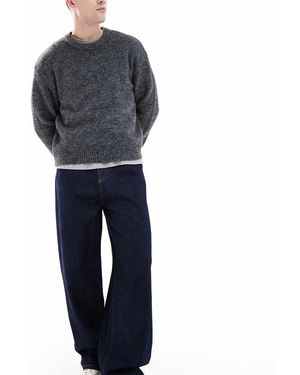 Collusion X001 Antifit Mid Rise Jean - Blue