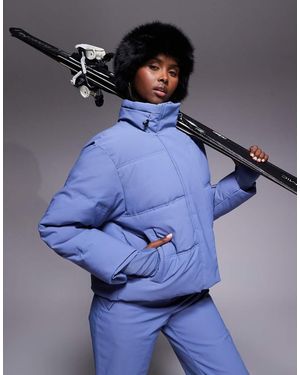 ASOS 4505 Ski & Snow Chaqueta Acolchada De Esquí De Corte Cuadrado De Asos 4505 Ski - Azul
