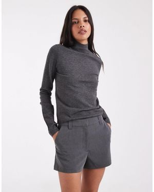 ASOS Tailored Micro Shorts - Grey
