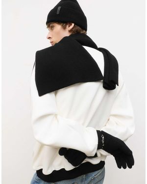 Pull&Bear – strickhandschuhe - Schwarz